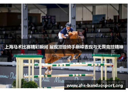 上海马术比赛精彩瞬间 展现顶级骑手巅峰表现与无畏竞技精神 上海马术比赛精彩瞬间 展现顶级骑手巅峰表现与无畏竞技精神