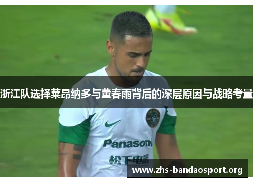 浙江队选择莱昂纳多与董春雨背后的深层原因与战略考量