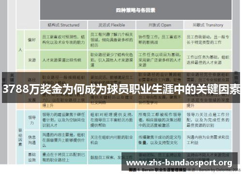 3788万奖金为何成为球员职业生涯中的关键因素 3788万奖金为何成为球员职业生涯中的关键因素